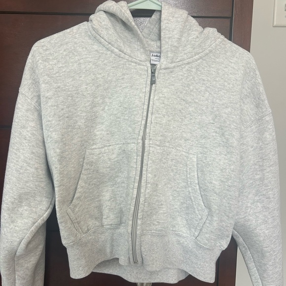 J.o&co Tops - Gray Hoodie Jacket